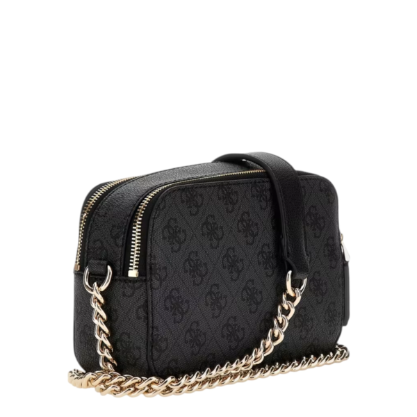 Guess - Γυναικεία Τσάντα Χιαστί HWBG9672140-CLO Ανθρακί HWBG9672140-CLO