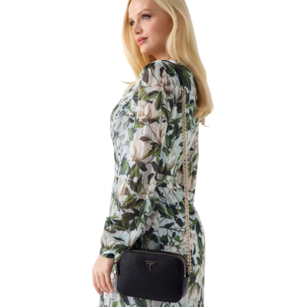 Guess - Γυναικεία Τσάντα Χιαστί HWZG9672140-BLA Μαύρο HWZG9672140-BLA