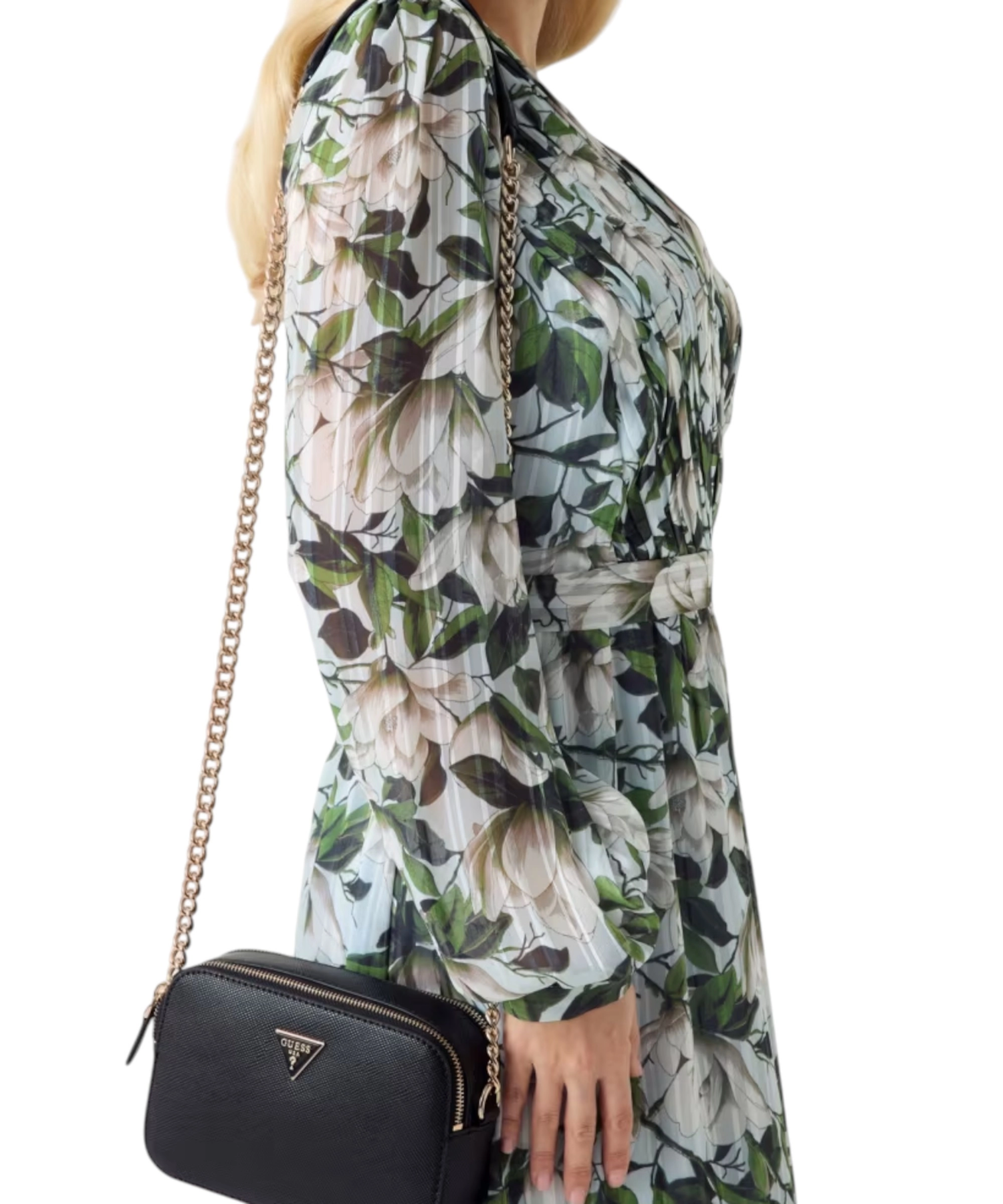 Guess – Γυναικεία Τσάντα Χιαστί HWZG9672140-BLA Μαύρο (3) Guess - Γυναικεία Τσάντα Χιαστί HWZG9672140-BLA Μαύρο HWZG9672140-BLA
