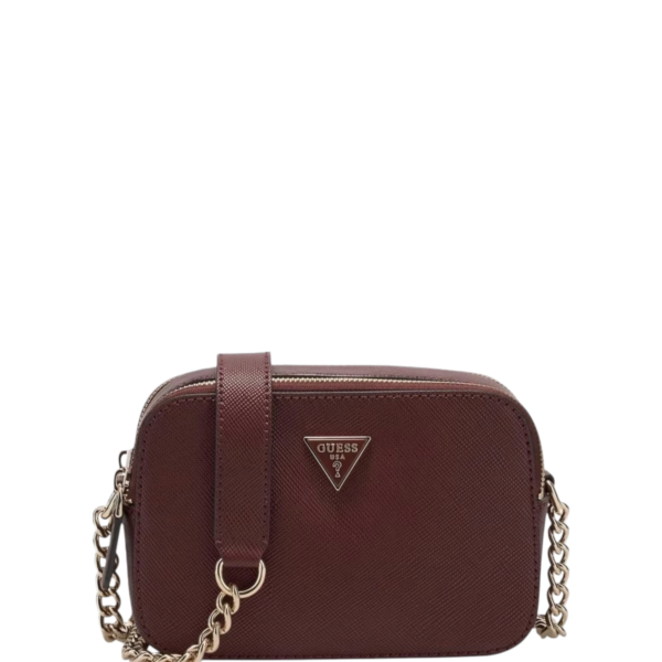 Guess - Γυναικεία Τσάντα Χιαστί HWZG9672140-BUR Μπορντό