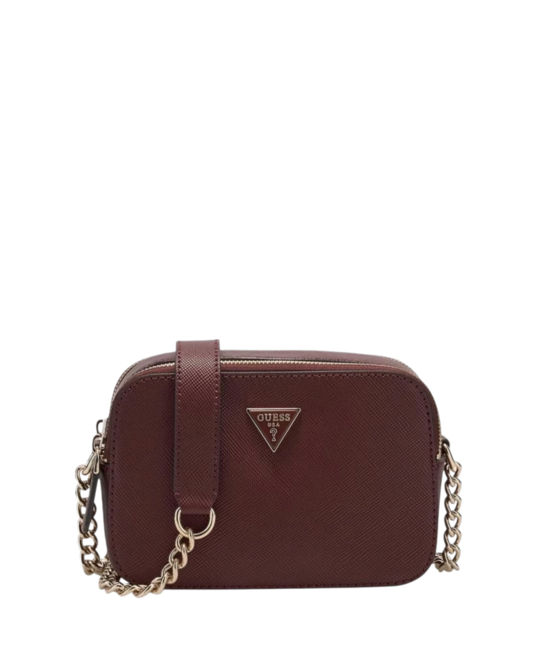 Guess - Γυναικεία Τσάντα Χιαστί HWZG9672140-BUR Μπορντό