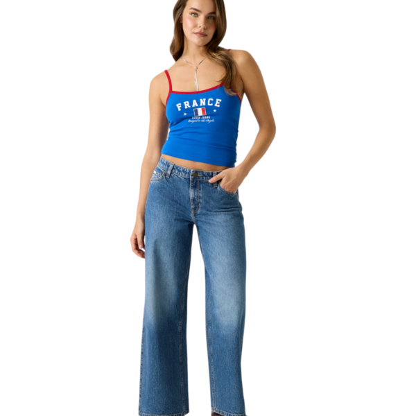 Guess - Γυναικείο Παντελόνι Τζιν G11 Regular Fit W5YA0YD6333-INUS Μπλε W5YA0YD6333-INUS