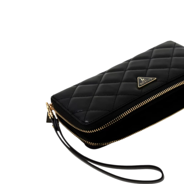 Guess - Γυναικείο Πορτοφόλι Juliet SLG SWQG2456146-BLA Μαύρο SWQG2456146-BLA