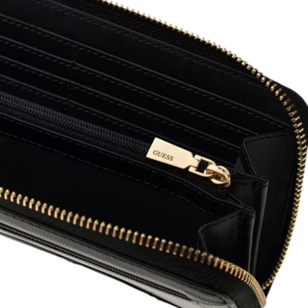 Guess - Γυναικείο Πορτοφόλι Juliet SLG SWQG2456146-BLA Μαύρο SWQG2456146-BLA