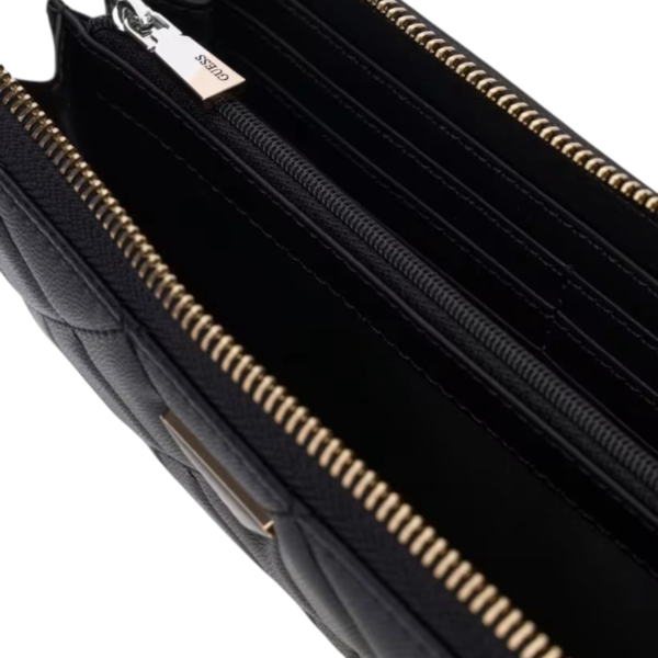Guess - Γυναικείο Πορτοφόλι Juliet SLG SWQG2456146-BLA Μαύρο SWQG2456146-BLA