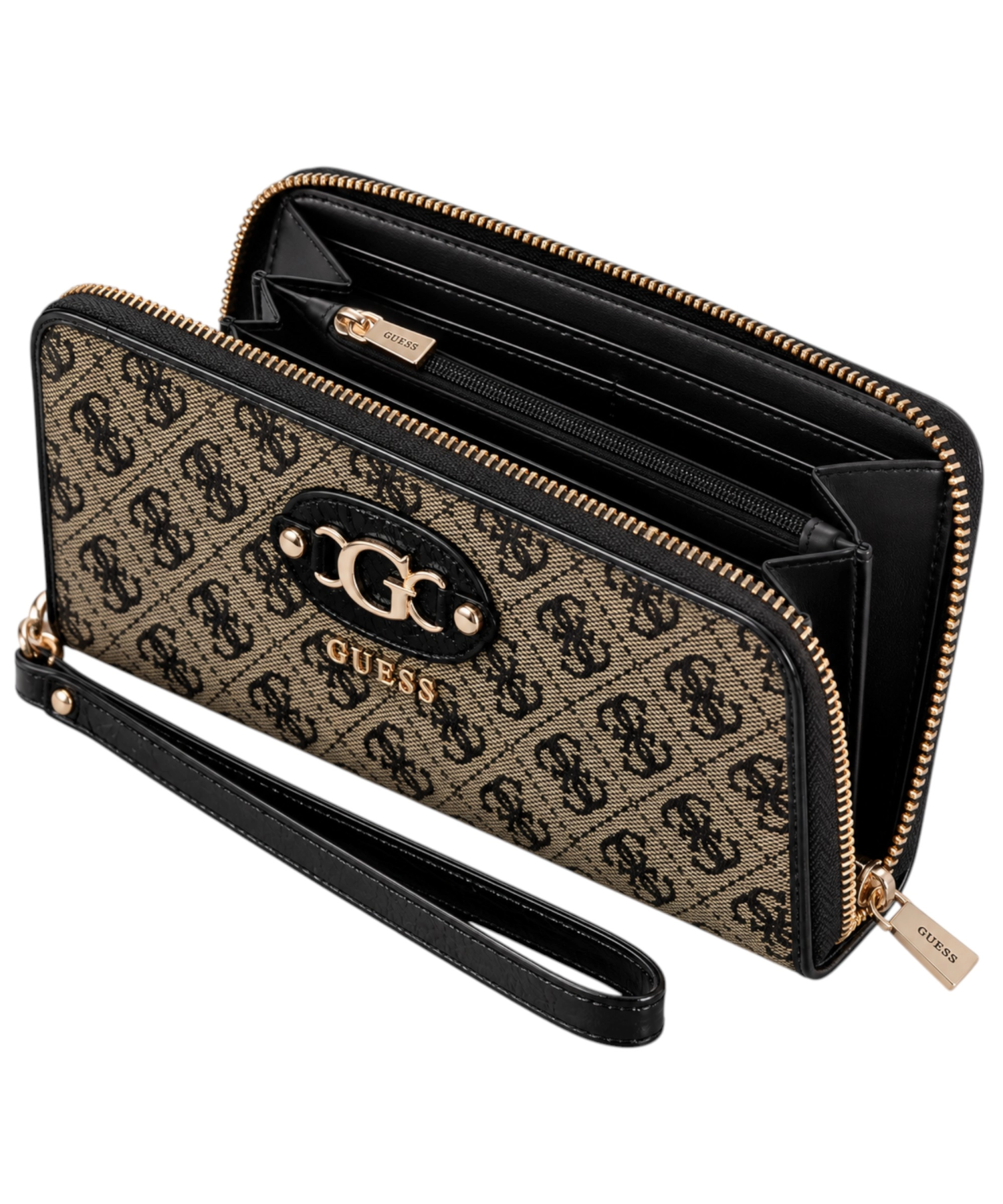 Guess – Γυναικείο Πορτοφόλι Samantha SLG JT2313146-BLA Ανθρακί (1) Guess - Γυναικείο Πορτοφόλι Samantha SLG SWJT2313146-BLA Ανθρακί SWJT2313146-BLA