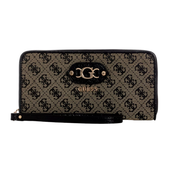 Guess - Γυναικείο Πορτοφόλι Samantha SLG SWJT2313146-BLA Ανθρακί