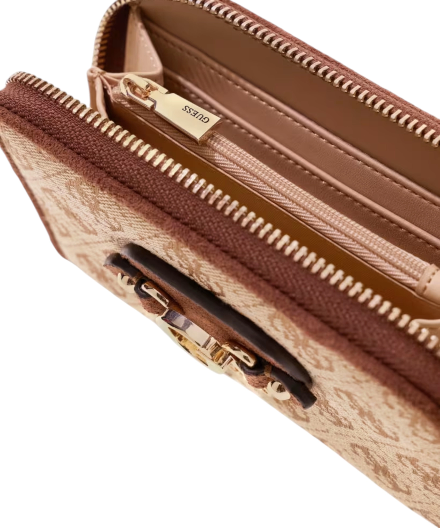 Guess – Γυναικείο Πορτοφόλι Samantha SWJG2313140-LGW ΜπεζΚαφέ-45 (4) Guess - Γυναικείο Πορτοφόλι Samantha SWJG2313140-LGW Μπεζ/Καφέ SWJG2313140-LGW