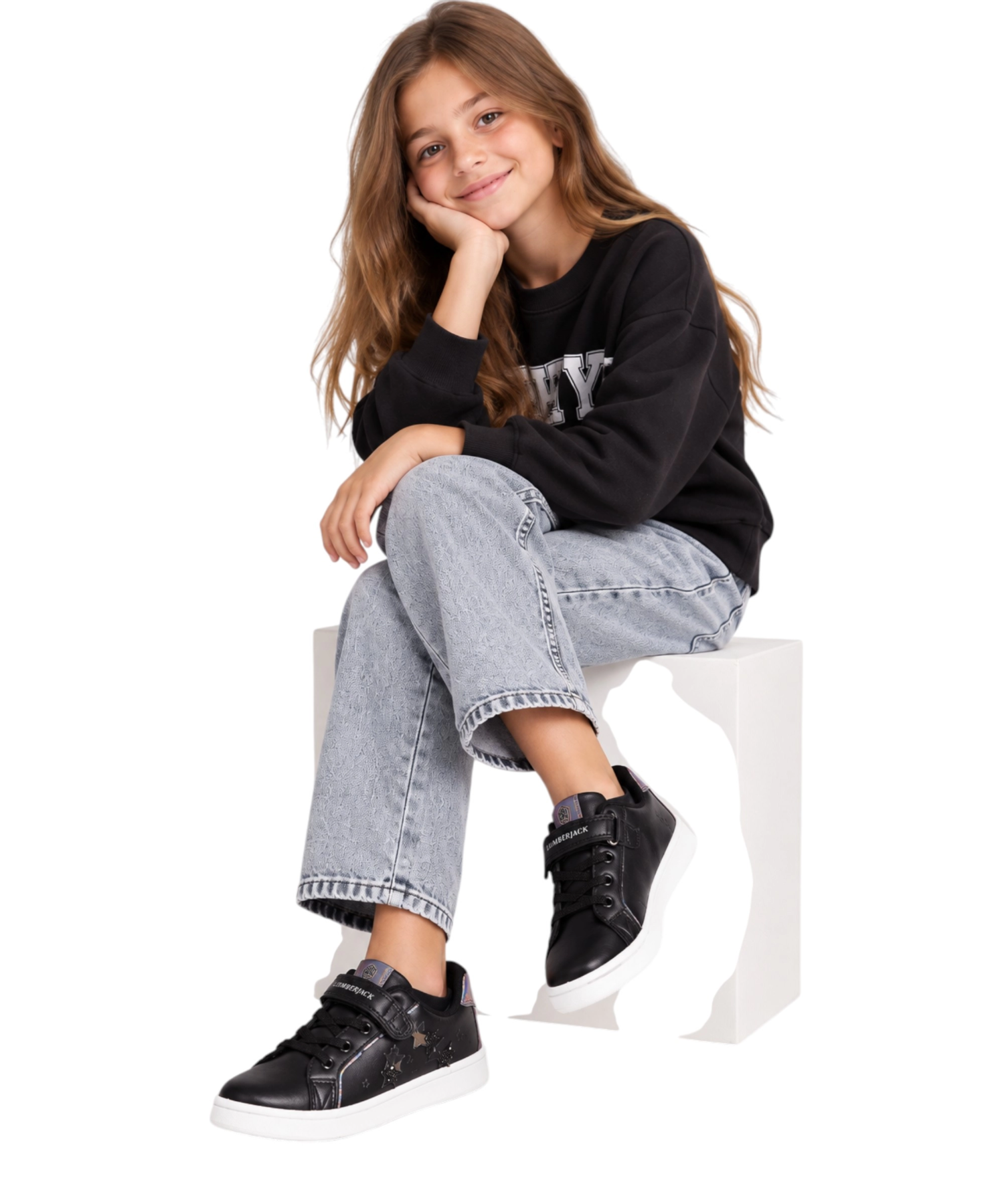 Lumberjack – Παιδικά Παπούτσια Sneaker για Κορίτσια Sprinkles 102690979 Μαύρο (1) Lumberjack - Παιδικά Παπούτσια Sneaker για Κορίτσια Sprinkles 102690979 Μαύρο 102690979
