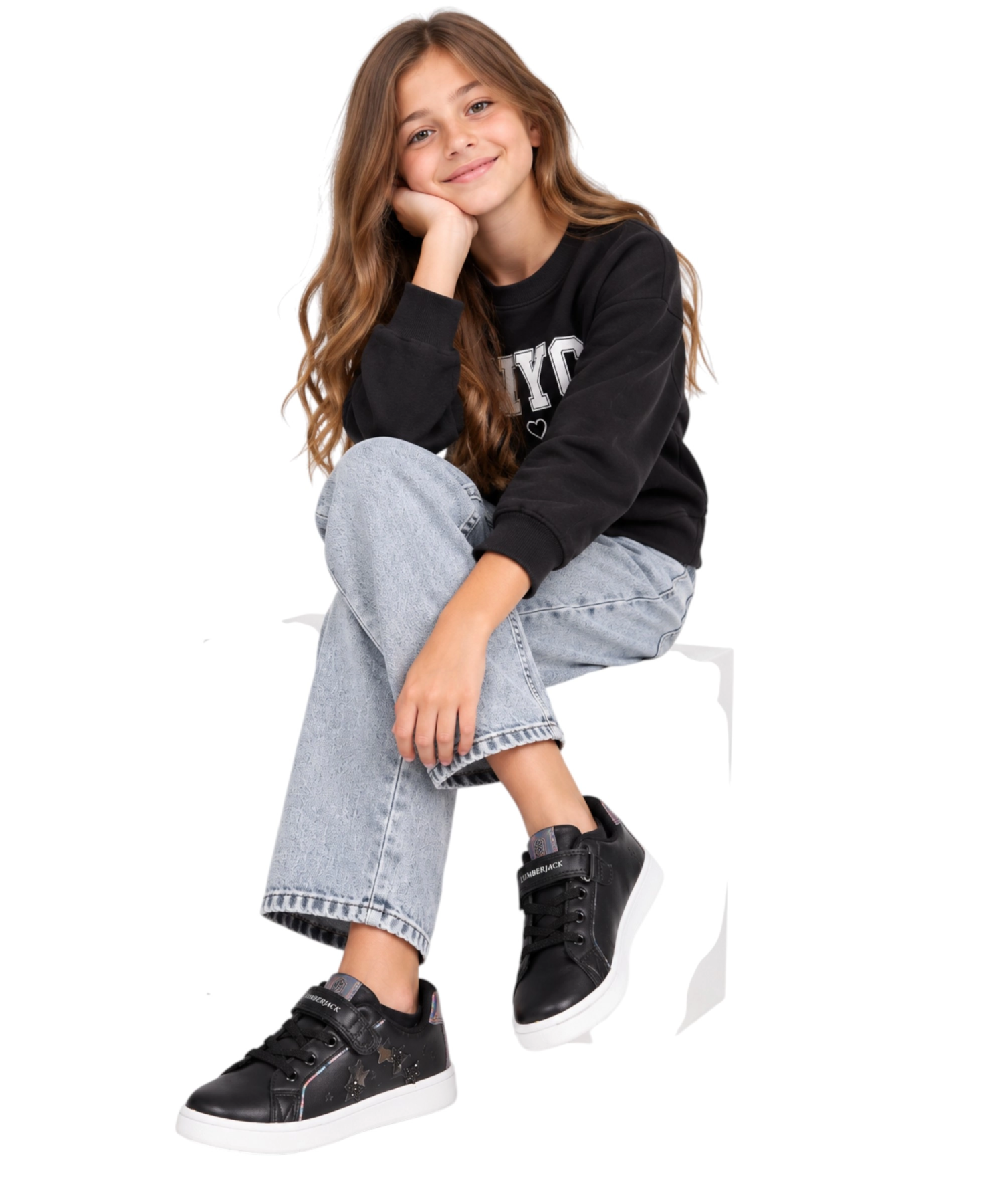 Lumberjack – Παιδικά Παπούτσια Sneaker για Κορίτσια Sprinkles 102690979 Μαύρο (2) Lumberjack - Παιδικά Παπούτσια Sneaker για Κορίτσια Sprinkles 102690979 Μαύρο 102690979