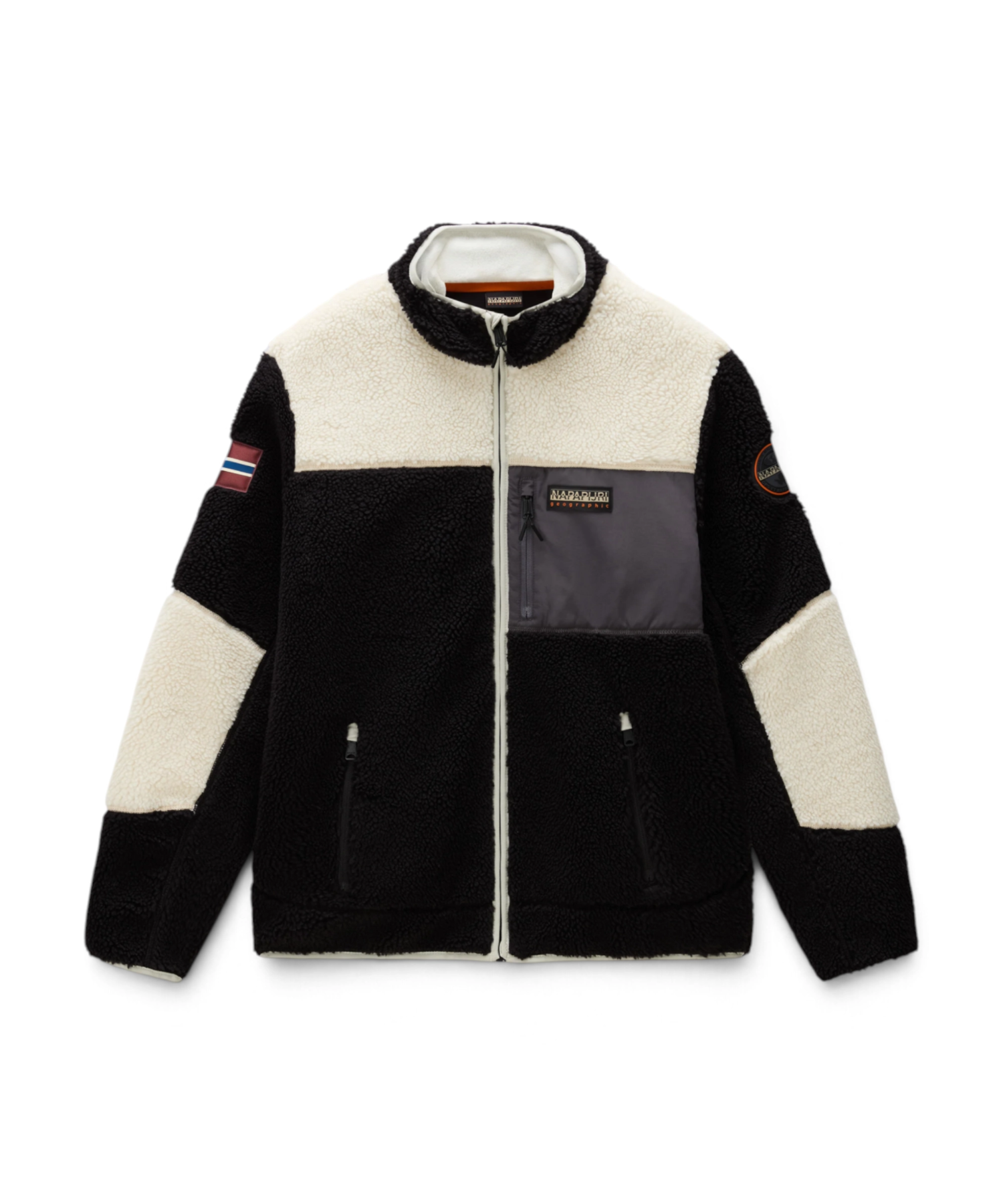 Napapijri - Ανδρική Ζακέτα Fleece Yupik FZ5 Regular Fit NP0A8AZU-MCB Μαύρο (8) Napapijri - Ανδρική Ζακέτα Fleece Yupik FZ5 Regular Fit NP0A8AZU-MCB Μαύρο NP0A8AZUMCB