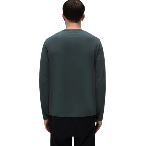 Napapijri - Ανδρική Μακρυμάνικη Μπλούζα Salis Jersey Long Sleeve NP0A4HN7-G1S Πράσινο NP0A4HN7G1S