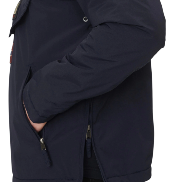 Napapijri - Ανδρικό Μπουφάν Χειμωνιάτικο Anorak Rainforest Pocket 2 Regular Fit NP0A4GMD-176 Μπλε NP0A4GMD176