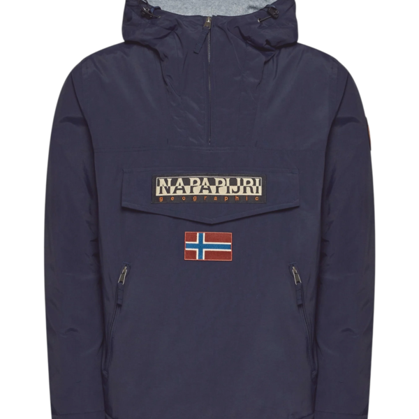 Napapijri - Ανδρικό Μπουφάν Χειμωνιάτικο Anorak Rainforest Pocket 2 Regular Fit NP0A4GMD-176 Μπλε NP0A4GMD176