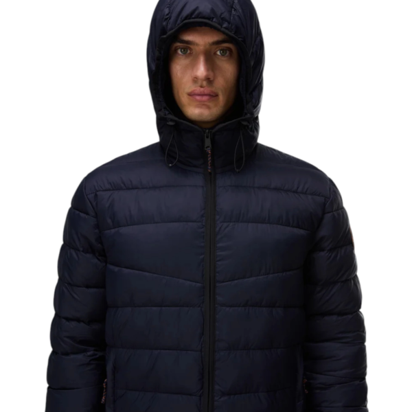 Napapijri - Ανδρικό Μπουφάν χειμωνιάτικο Aerons Puffer NP0A8B9K-176 Μπλε Σκούρο NP0A8B9K176