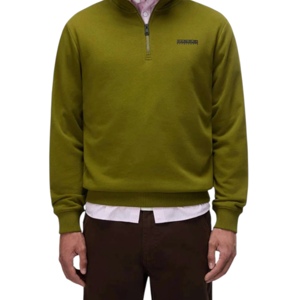 Napapijri - Ανδρικό Φούτερ Με Κουκούλα B Small Box Relaxed Fit NP0A88TO-G4C Χακί