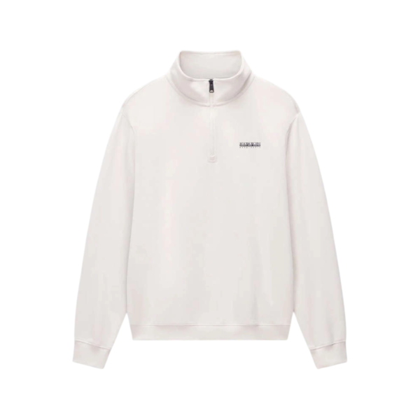 Napapijri - Ανδρικό Φούτερ Με Κουκούλα B Small Box Relaxed Fit NP0A88TO-N1J Εκρού NP0A88TON1J