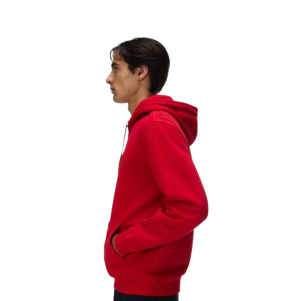 Napapijri - Ανδρικό Φούτερ Με Κουκούλα B-Box Logo NP0A8BLT-R1F Κόκκινο NP0A8BLTR1F