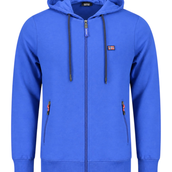 Norway Nautical School - Ανδρική Ζακέτα Φούτερ 852742-BLUETT Μπλε
