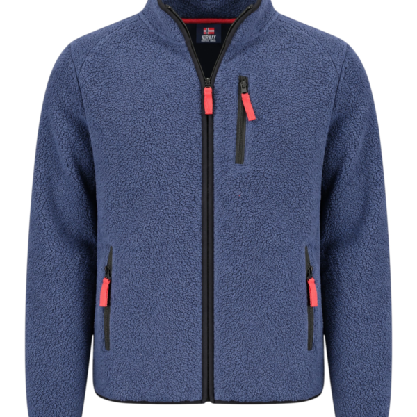 Norway Nautical School - Ανδρική Ζακέτα Φούτερ Fleece 839506-NAVYBLUE Μπλε Σκούρο
