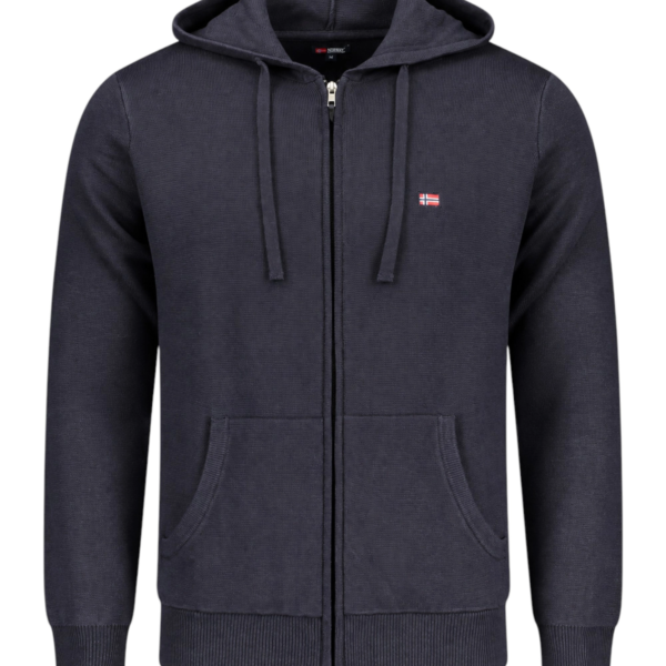 Norway Nautical School - Ανδρική Πλεκτή Ζακέτα 843105-NAVYBLUE Μπλε