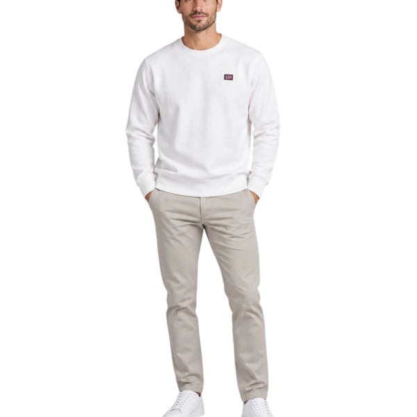 Norway Nautical School - Ανδρική Φούτερ Μπλούζα 852740-WHITE Λευκό 852740-WHITE