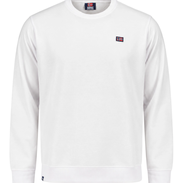 Norway Nautical School - Ανδρική Φούτερ Μπλούζα 852740-WHITE Λευκό