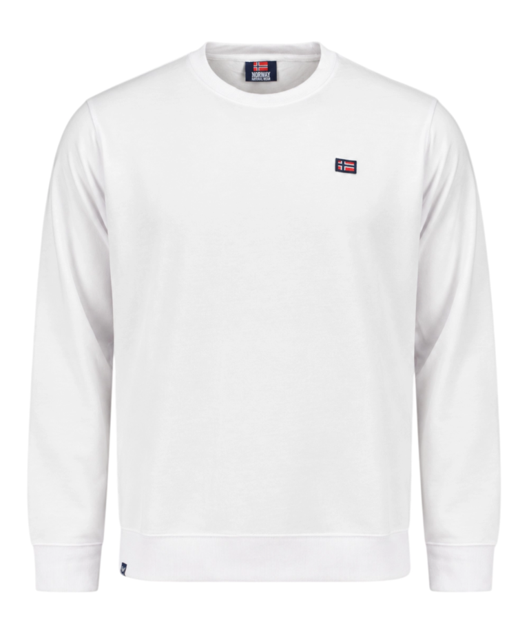 Norway Nautical School - Ανδρική Φούτερ Μπλούζα 852740-WHITE Λευκό