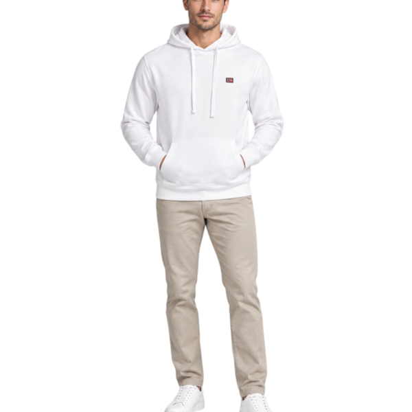 Norway Nautical School - Ανδρική Φούτερ Μπλούζα 852741-WHITE Λευκό
