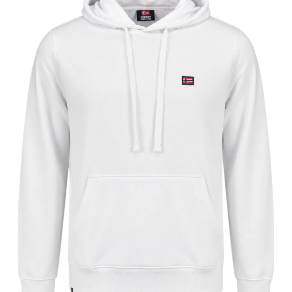 Norway Nautical School - Ανδρική Φούτερ Μπλούζα 852741-WHITE Λευκό 852741-WHITE