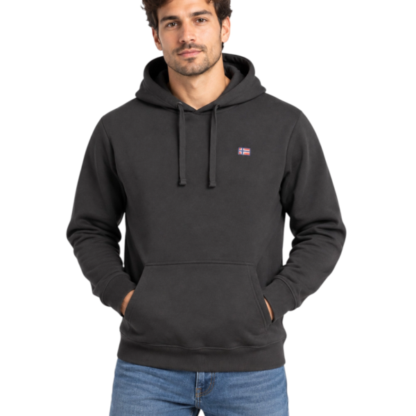 Norway Nautical School - Ανδρική Φούτερ Μπλούζα 869441-BLACK Μαύρο