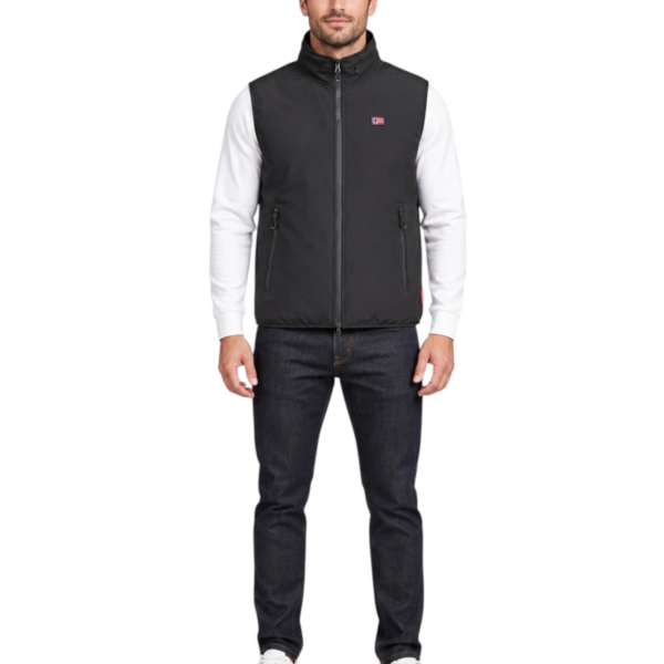 Norway Nautical School - Ανδρικό Αμάνικο Μπουφάν 849140-BLACK Μαύρο