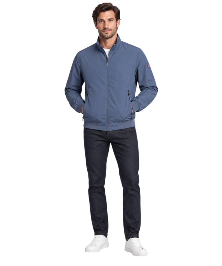 Norway Nautical School - Ανδρικό Ελαφρύ Μπουφάν 852939-DENIM Μπλε