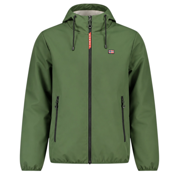 Norway Nautical School - Ανδρικό Μπουφάν Soft Shell 833921-ARMY Πράσινο