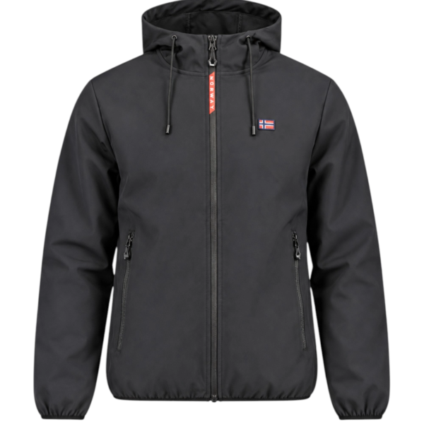 Norway Nautical School - Ανδρικό Μπουφάν Soft Shell 833921-BLACK Μαύρο