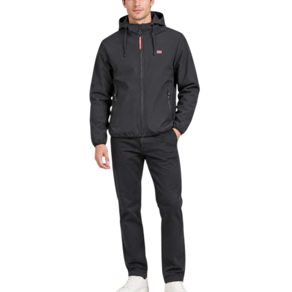 Norway Nautical School - Ανδρικό Μπουφάν Soft Shell 833921-BLACK Μαύρο 833921-BLACK