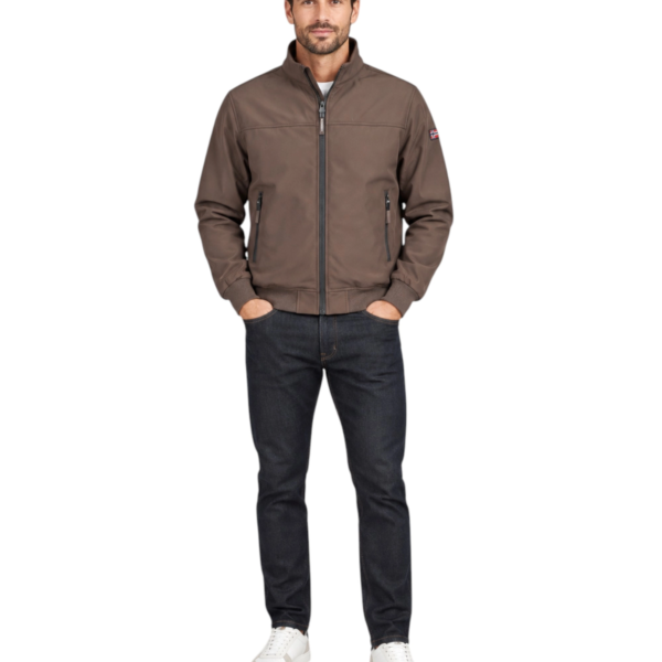 Norway Nautical School - Ανδρικό Μπουφάν Soft Shell 849139-MORO Καφέ