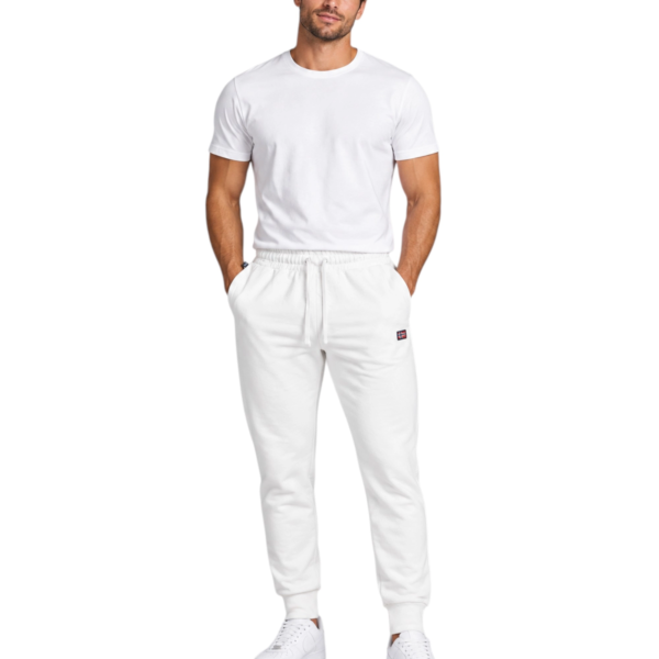Norway Nautical School - Ανδρικό Παντελόνι Φόρμας 852756-WHITE Λευκό 852756-WHITE
