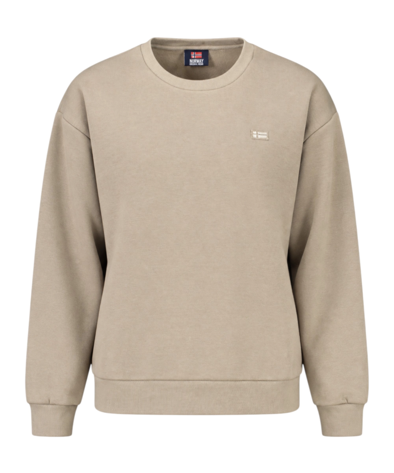Norway Nautical School - Γυναικεία Μπλούζα Φούτερ 869003-KHAKI Μπεζ