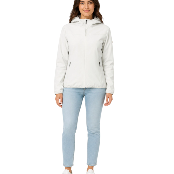 Norway Nautical School - Γυναικείο μπουφάν Soft Shell 862641-WHITE Λευκό 862641-WHITE
