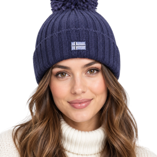Norway Nautical School - Γυναικείος Σκούφος Beanie 850108-BLUIRI Μπλε 850108-BLUIRI