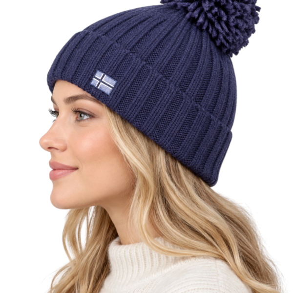 Norway Nautical School - Γυναικείος Σκούφος Beanie 850108-BLUIRI Μπλε 850108-BLUIRI