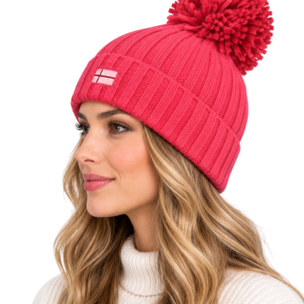 Norway Nautical School - Γυναικείος Σκούφος Beanie 850108-CILIEG Φούξια 850108-CILIEG