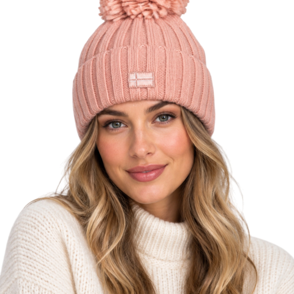 Norway Nautical School - Γυναικείος Σκούφος Beanie 850108-ROSANT Ροζ 850108-ROSANT