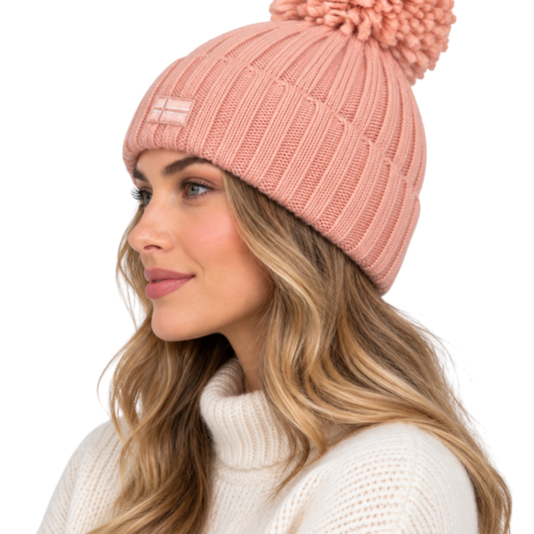 Norway Nautical School - Γυναικείος Σκούφος Beanie 850108-ROSANT Ροζ 850108-ROSANT