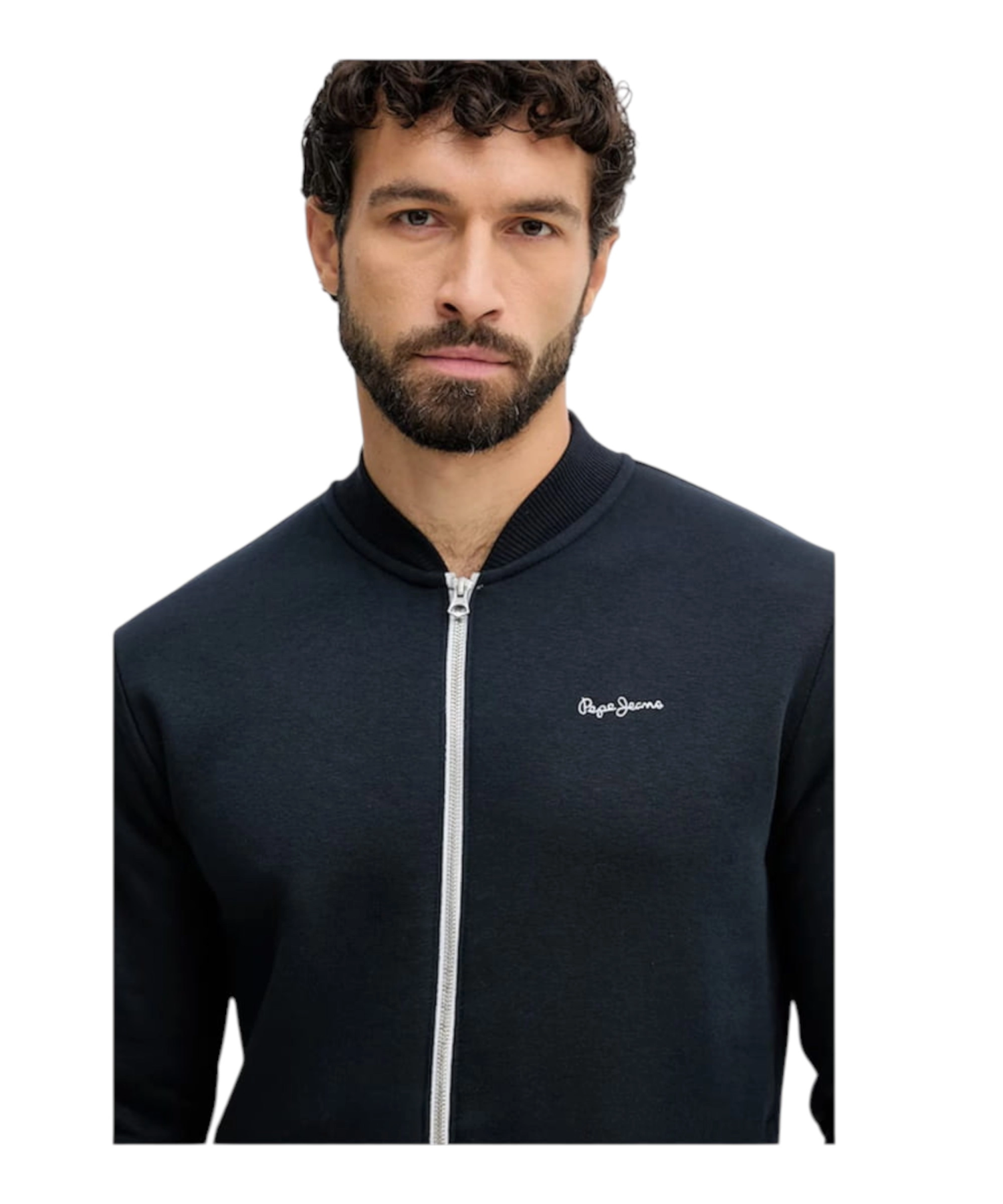 Pepe Jeans – Ανδρική Ζακέτα Φούτερ Macbeth Plain Bomber PM5800010-594 Μπλε (3) Pepe Jeans - Ανδρική Ζακέτα Φούτερ Macbeth Plain Bomber PM5800010-594 Μπλε PM5800010-594