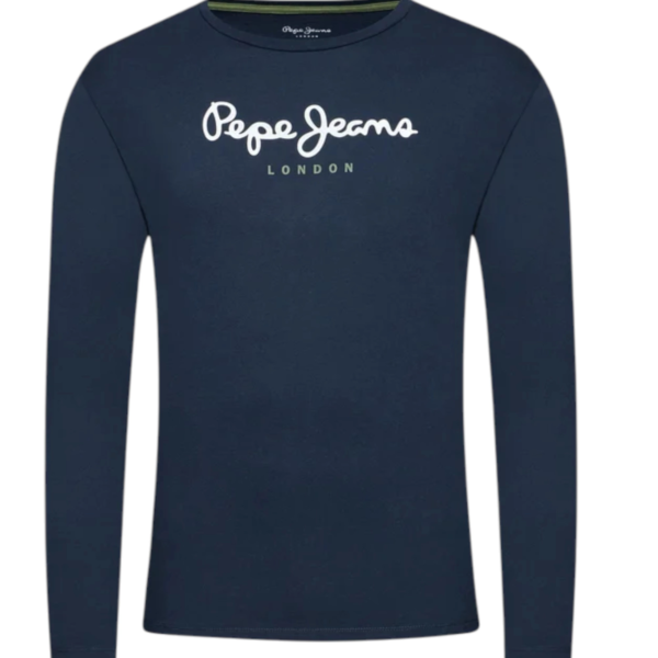 Pepe Jeans - Ανδρική Μπλούζα Μακρυμάνικη Eggo PM508209-595 Μπλε PM508209-595