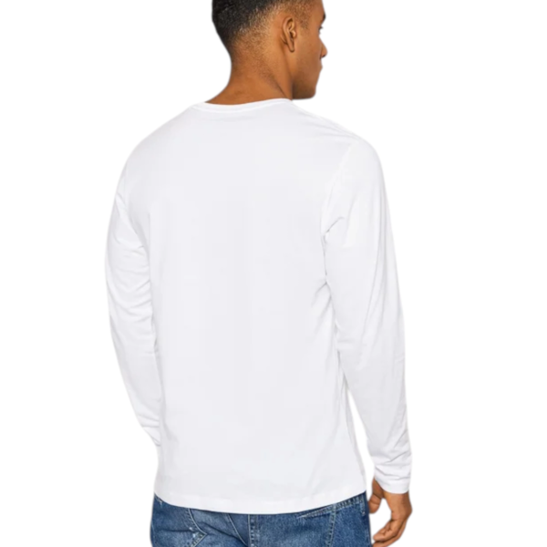 Pepe Jeans - Ανδρική Μπλούζα Μακρυμάνικη Eggo PM508209-800 Λευκό PM508209-800