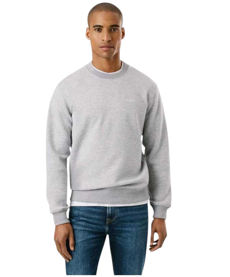 Pepe Jeans - Ανδρική Μπλούζα Φούτερ Macbeth Small Logo PM5800015-933 Γκρι