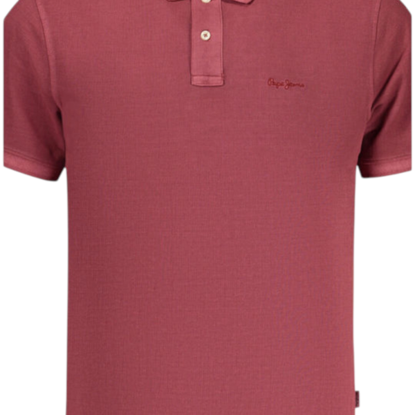 Pepe Jeans - Ανδρικό T-shirt Polo New Oliver Gd PM542099-287 Κόκκινο Σκούρο PM542099-287